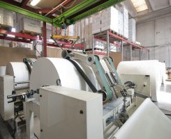 Produzione bobine asciugatutto, carta igienica, rotoli asciugamano, veline facciali Produzione bobine asciugatutto, carta igienica, rotoli asciugamano, veline facciali