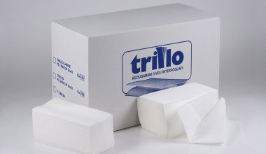 Asciugamani piegato a V 3 veli